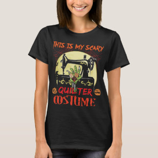 Camiseta Quilter Assustador Figurino Halloween