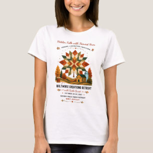 Camiseta Quiltworx Retreat Out 2027