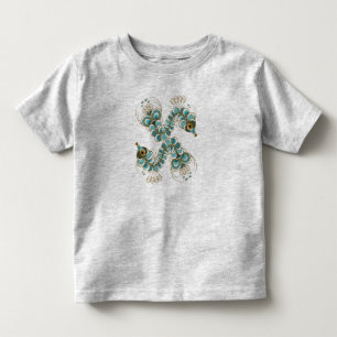 Camiseta Quimera - Camisa-Costeira Peacock Toddler