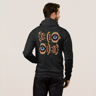 Camiseta Quimera - Peixe-Pássaro Unisex Zip Hoodie