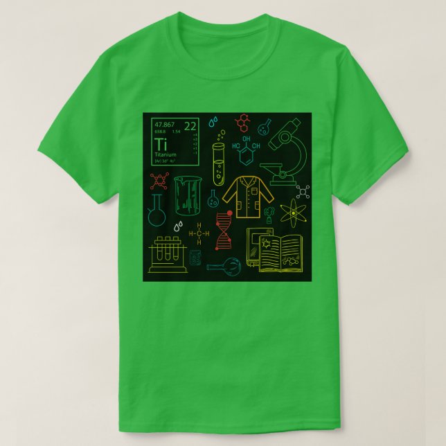 Camiseta Química 9 (Frente do Design)