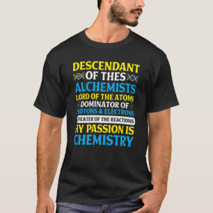 Camiseta Química Assunto Adorável Professor de Química M