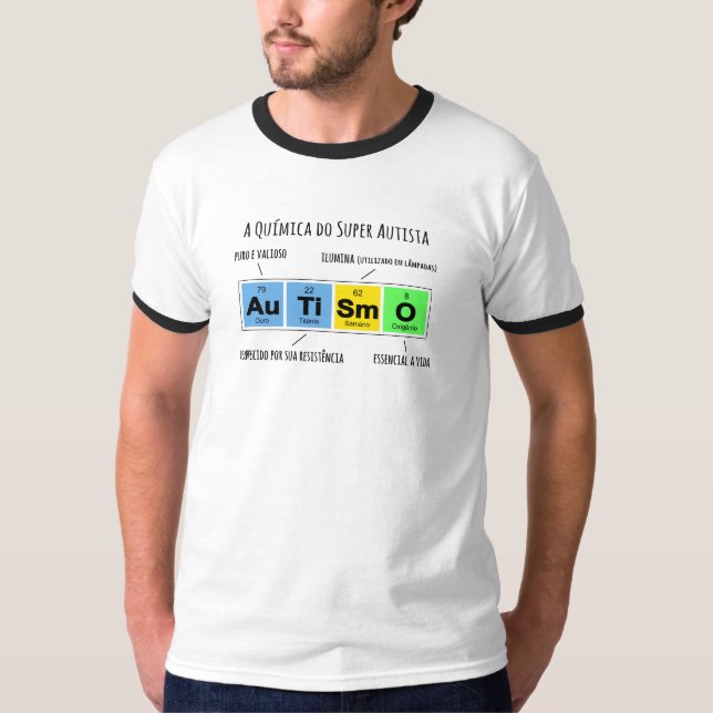 Camiseta Química Autismo (Frente)