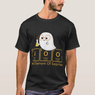 Camiseta Química Boo Elemento Do Químico Surpresa