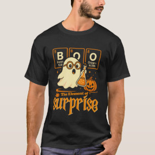 Camiseta Química Boo O Elemento Surpresa Químico Fofo