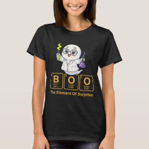 Camiseta Química Boo O Elemento Surpresa Químico Fofo