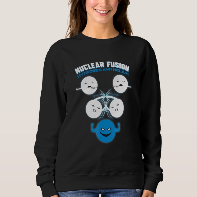 Camiseta Química Ciência Química Fusão Nuclear (Frente)