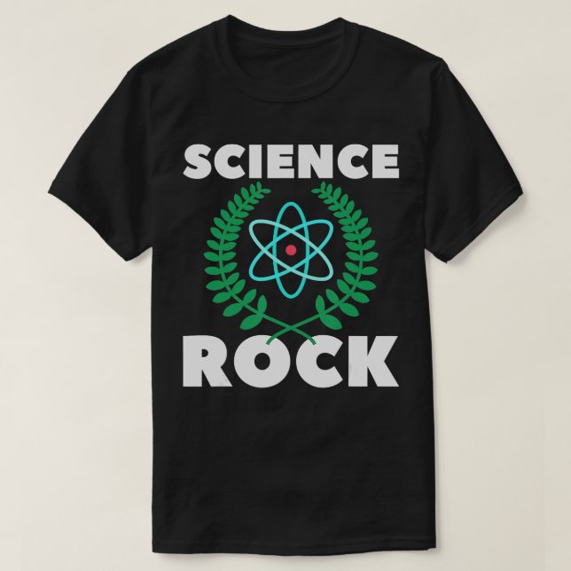 Camiseta Química da Science Rock (Frente do Design)