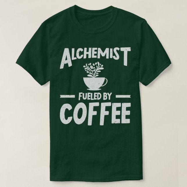 Camiseta Química de Alquimia de Café Alquimia (Frente do Design)
