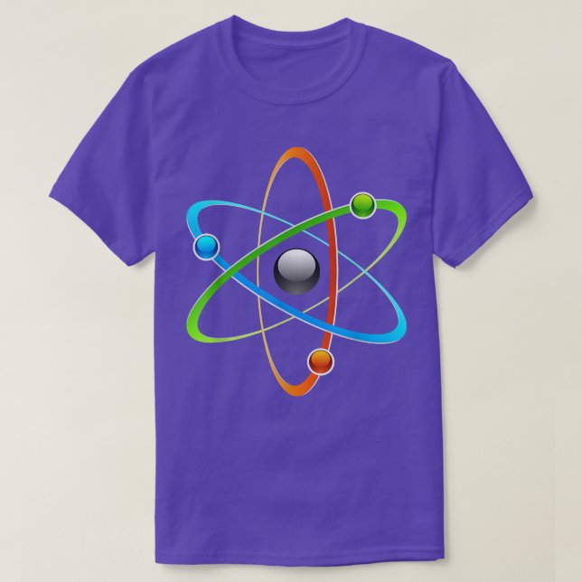 Camiseta Química de Ciência Atom (Frente do Design)