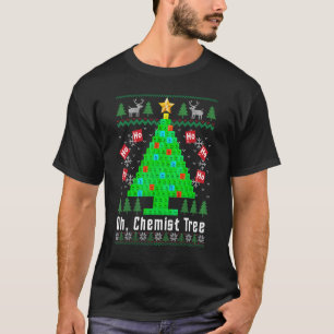 Camiseta Química de Felizes de árvores da Química Ugly Ch
