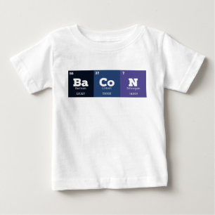 Camiseta Química de Mesas Periódica com Elementos Químicos 