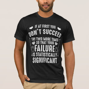 Camiseta Química de Motivação de Química de Sucesso de 