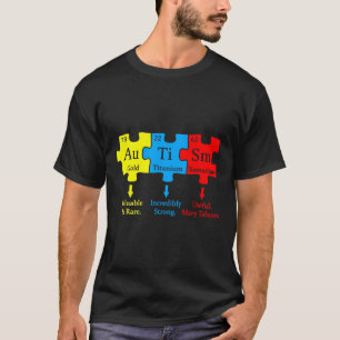 Camiseta Química de Sensibilização do Autismo
