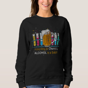 Camiseta Química do Geek de Ciência Química de Beer Álcool