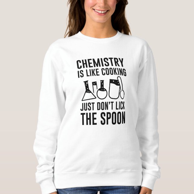Camiseta Química é como Cozinhar (Frente)