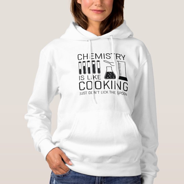 Camiseta Química é como Cozinhar (Frente)
