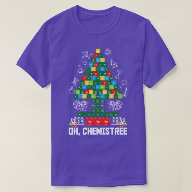 Camiseta Química Engraçada (Frente do Design)