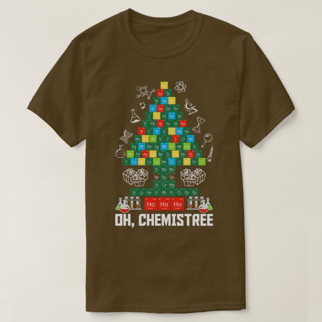 Camiseta Química Engraçada (Frente do Design)