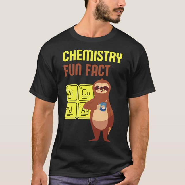 Camiseta Química Engraçada Arte 75 (Frente)