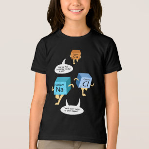 Camiseta Química Engraçada Elementos Químicos de Anivers