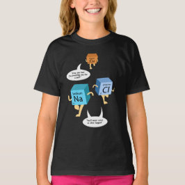 Camiseta Química Engraçada Elementos Químicos de Aniversári