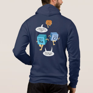 Camiseta Química Engraçada, Mesa periódica