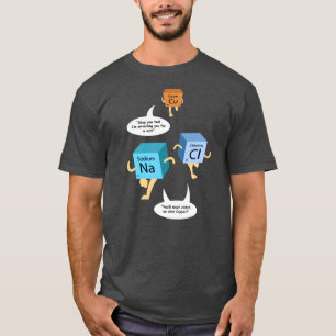 Camiseta Química Engraçada, Mesa periódica