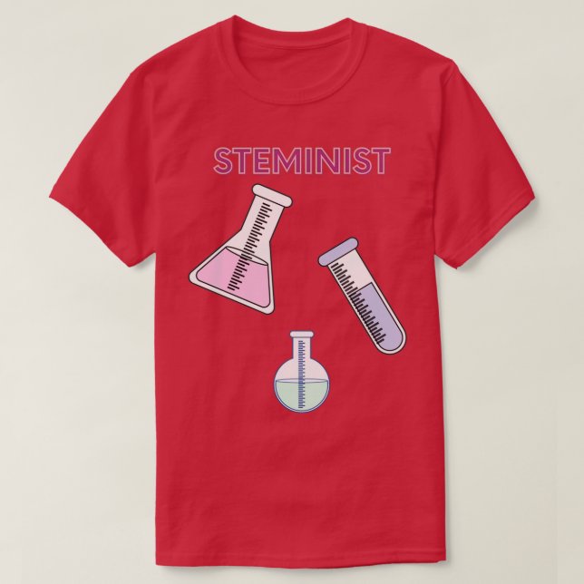 Camiseta Química Esteminista (Frente do Design)