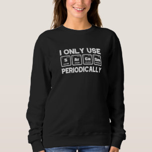 Camiseta Química Eu Uso Apenas Elementos Periódicos De Sarc