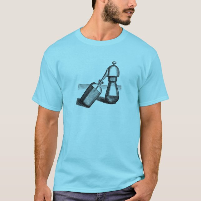 Camiseta Química Moderna Alquimia Medieval (Frente)