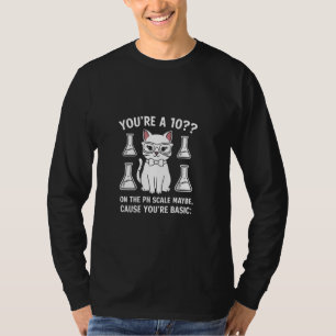 Camiseta Química - Professor de Ciência e Química de Gato