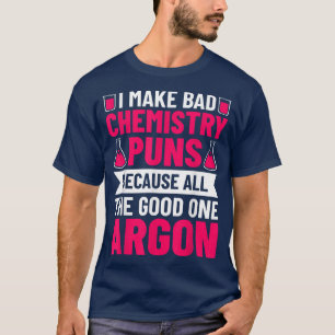 Camiseta Química Puns Química Fogueira Ciência Stu