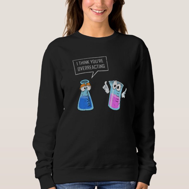 Camiseta Química Reação Química Química Nerd de Ciências Qu (Frente)