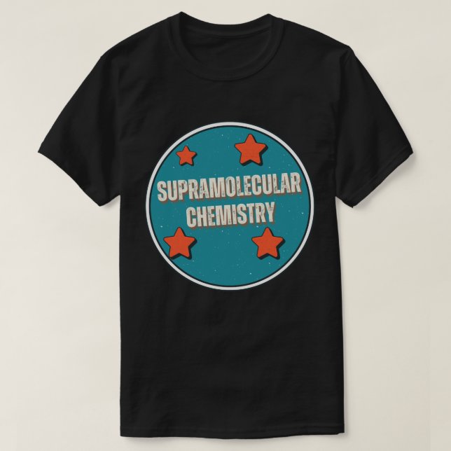 Camiseta Química supramolecular (Frente do Design)