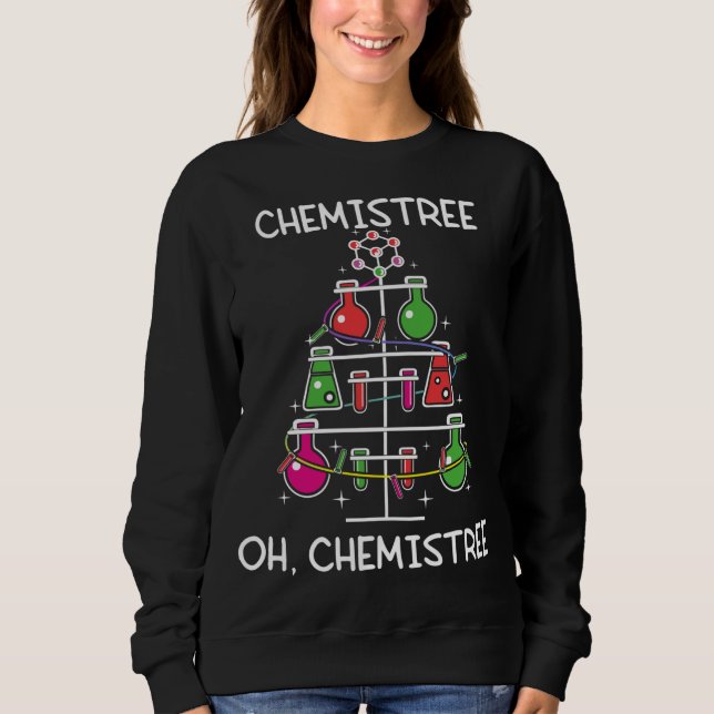 Camiseta Química Ugly Christmas Tree Sweater S (Frente)