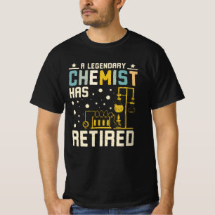 Camiseta Químico Está Aposentado