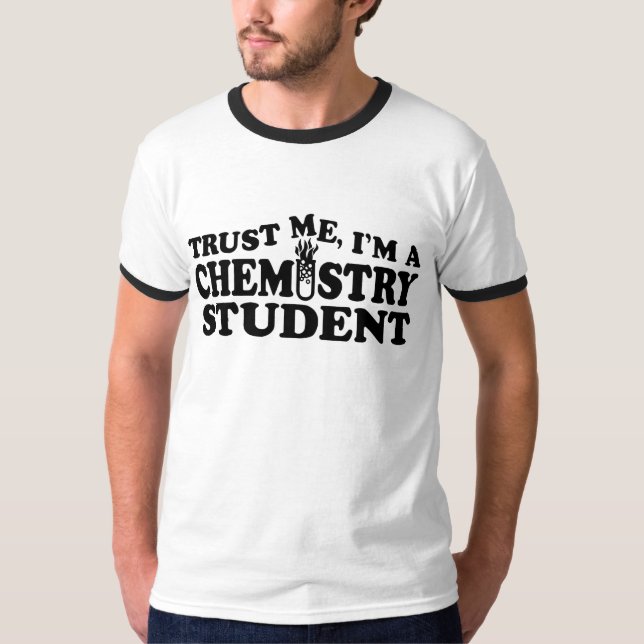 Camiseta Químico Estudante (Frente)
