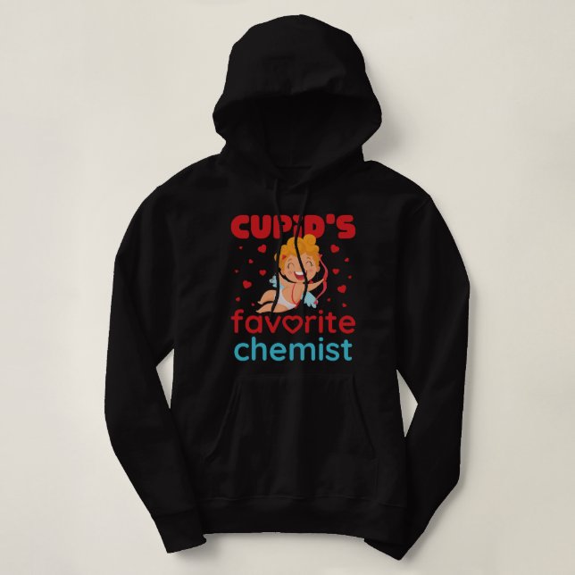 Camiseta Quimista Cupida Quimísta Favorita Namorados (Frente do Design)