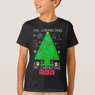 Camiseta Quimistree Chemistree Engraçado Ciência