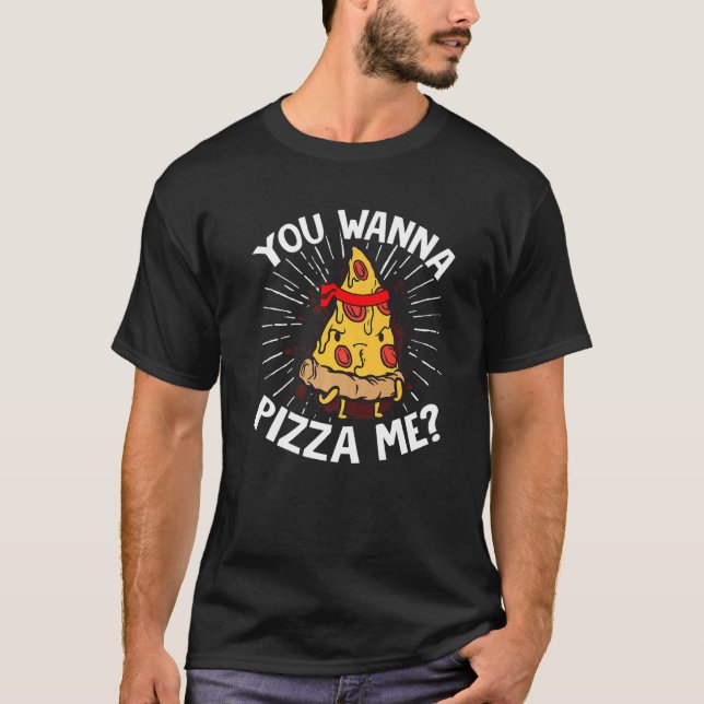 Camiseta Quimono Uniforme de Karatê Faixa Preta Você Quer P (Frente)