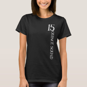 Camiseta Quince Squad Quinceanera 15 Birthday Girls Quinc