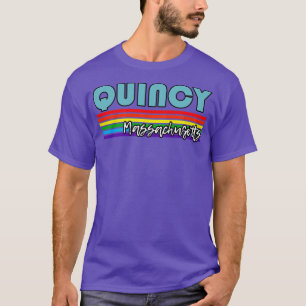 Camiseta Quincy Massachusetts Pride Quincy LGBT Gift LGBT
