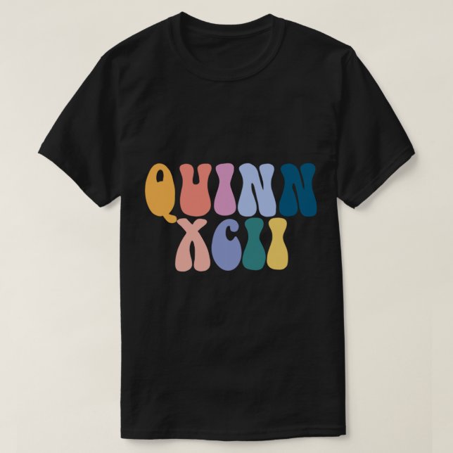 Camiseta Quinn Xcii Bubble letters (Frente do Design)