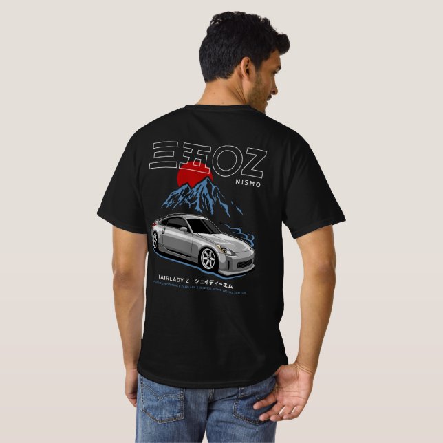 Camiseta Quinta geração da FairLady Z (Parte Traseira Completa)