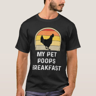 Camiseta Quintal De Fábrica De Galinhas Retro Que Cultiva M