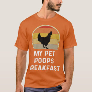 Camiseta Quintal De Fábrica De Galinhas Retro Que Cultiva M