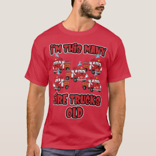Camiseta Quinto Aniversário Bombeiro Eu sou tantas Fogo