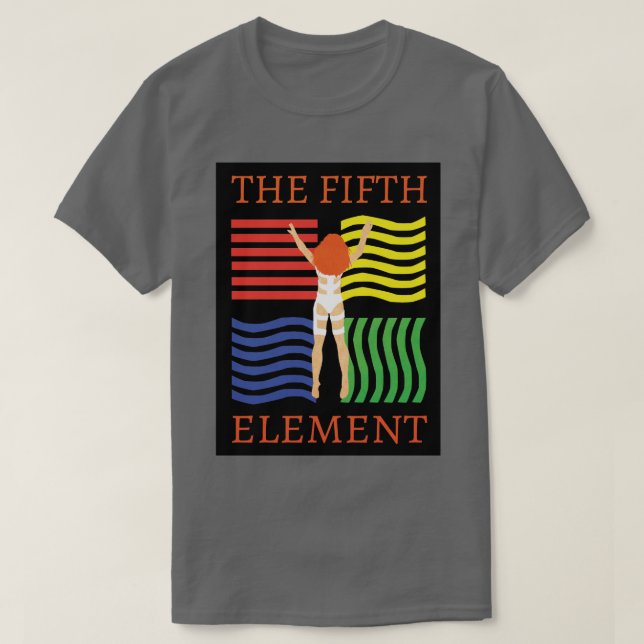 Camiseta Quinto Elemento (Frente do Design)