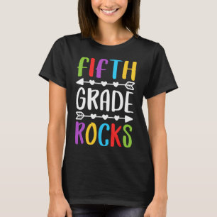 Camiseta Quinto Grau De Rochas Da 5 De Volta À Escola